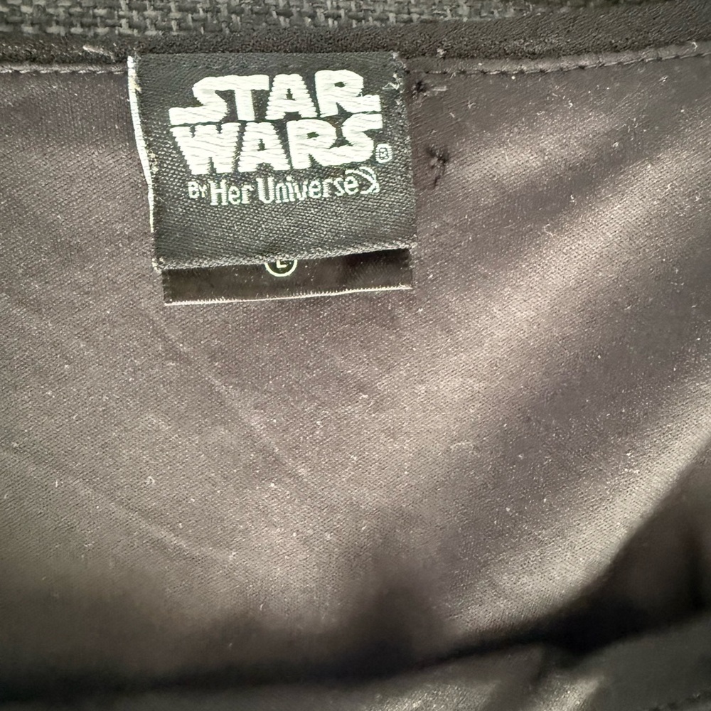 Her Universe Disney Star Wars Darth Vader Black Cape Mini Dress - Picture 5 of 5